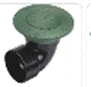 A black and green pipe

Description automatically generated